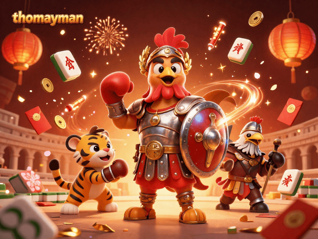 Join the thrilling action in thomayman, where luck meets strategy in vibrant 3D casino excitement!