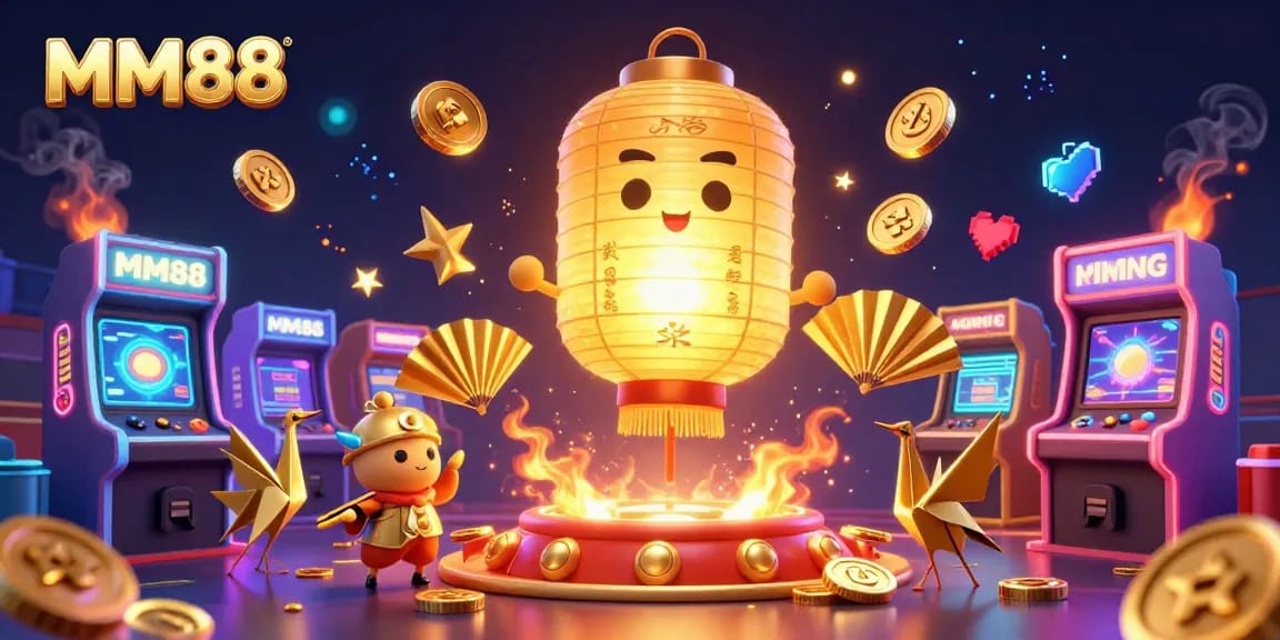 Experience thrilling gameplay with MM88's exciting casino atmosphere, featuring vibrant game elements.