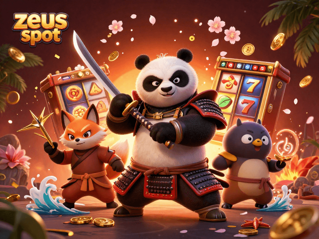 Menangkan jackpot besar di zeus slot dengan karakter 3D yang berenergi.
