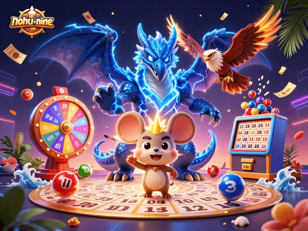 Engage with nohu-nine's dynamic thunder dragon as it brings excitement to your gaming experience!