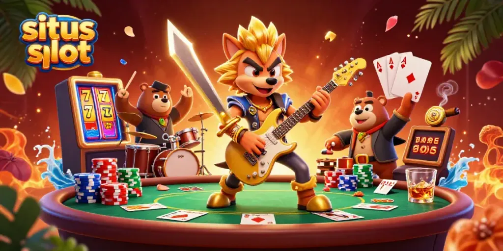 Musuh situs slot bermain dengan keberuntungan di kasino virtual yang penuh warna