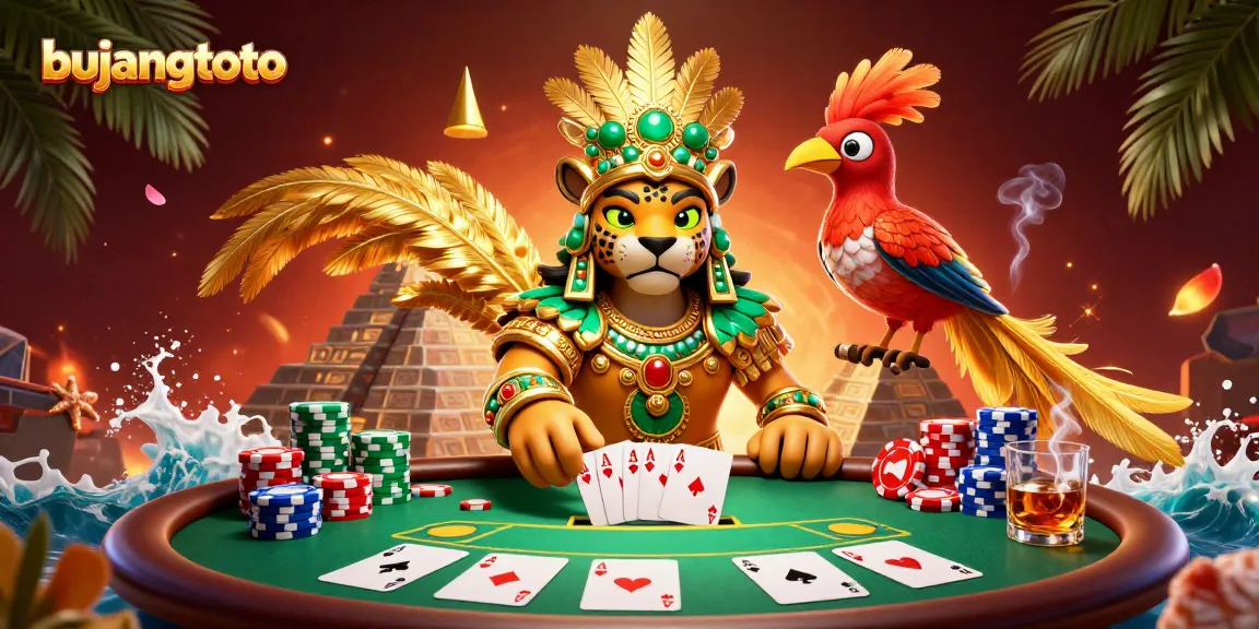 Experience the excitement of bujangtoto as Mayan priest reveals winning poker hands.