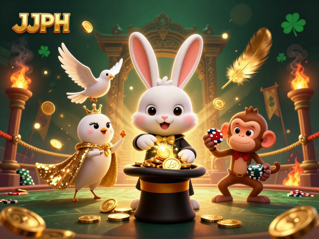 Magical na palabas ng JJJPH na puno ng ginto at saya sa casino.