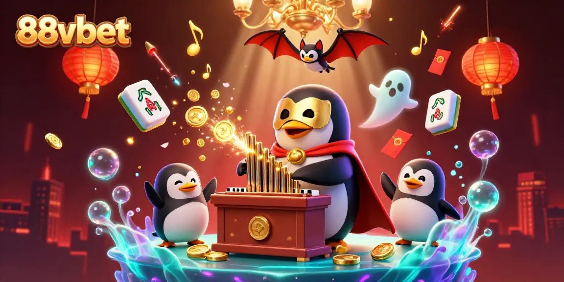 Experience thrilling gameplay with 88vbet in a vibrant casino-themed 3D illustration.