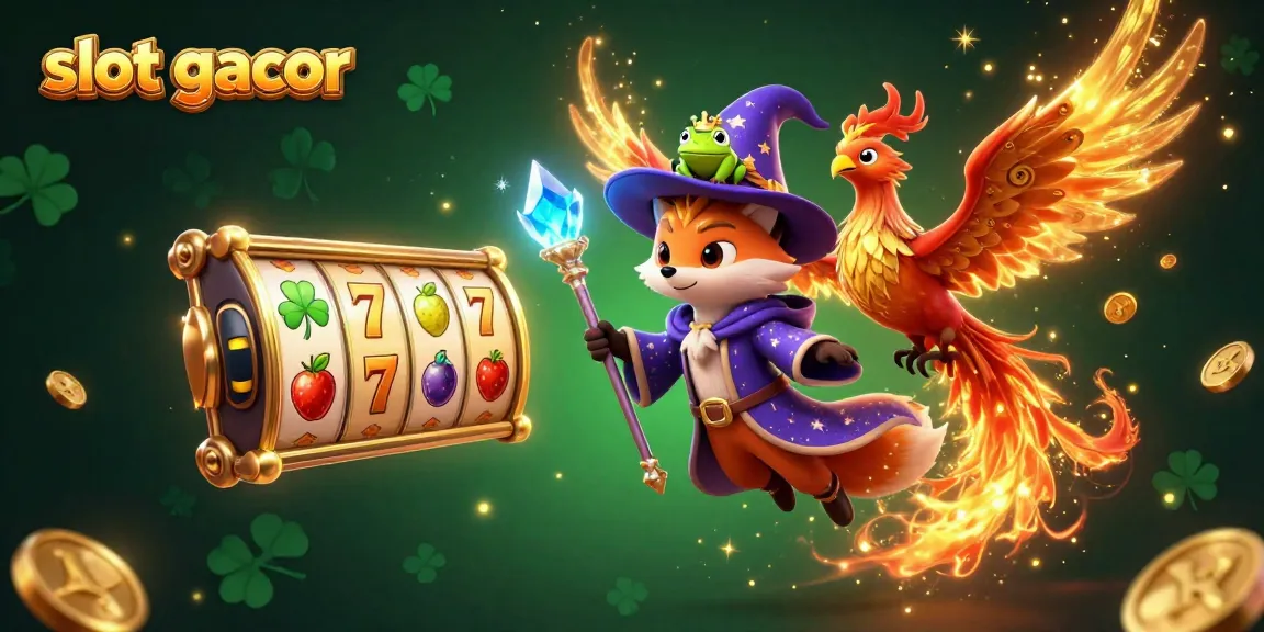 Menangkan slot gacor dengan Phoenix dan penyihir dalam suasana kasino yang memukau.