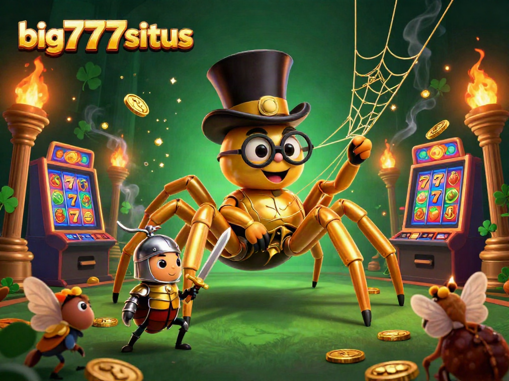 Experience thrilling wins with big777situs in an action-packed casino scene.