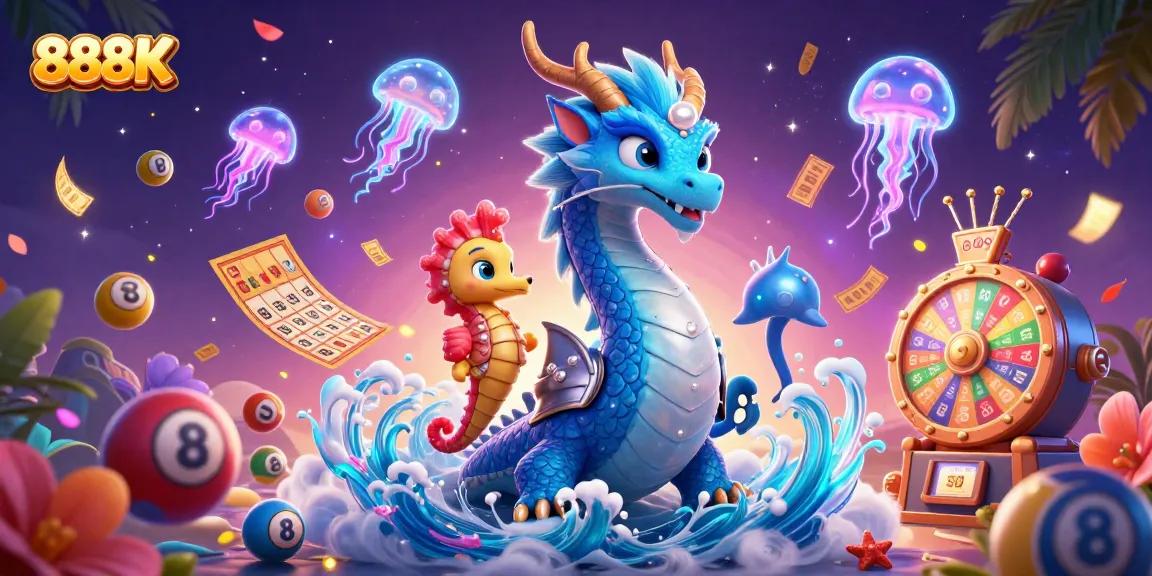 Engage with the thrilling 888K lottery experience amidst vibrant characters and dynamic game elements