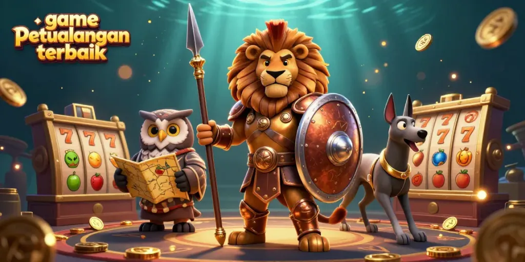 Menghadapi tantangan dengan "game petualangan terbaik" sambil memainkan elemen kasino yang menggiurkan.