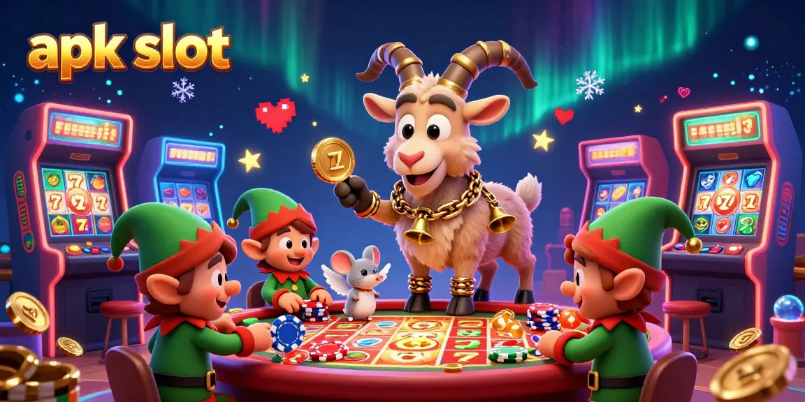 Experience thrilling gameplay in this apk slot illustration featuring a festive casino scene with enchanting details and vivid characters.