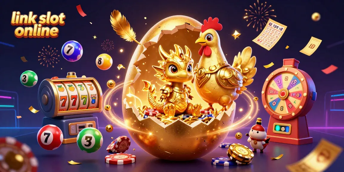 Permainan slot online dengan tema naga emas dan elemen keberuntungan seperti judi di link slot online