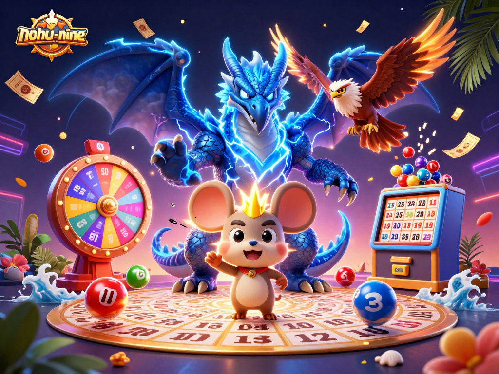 Engage with nohu-nine's dynamic thunder dragon as it brings excitement to your gaming experience!