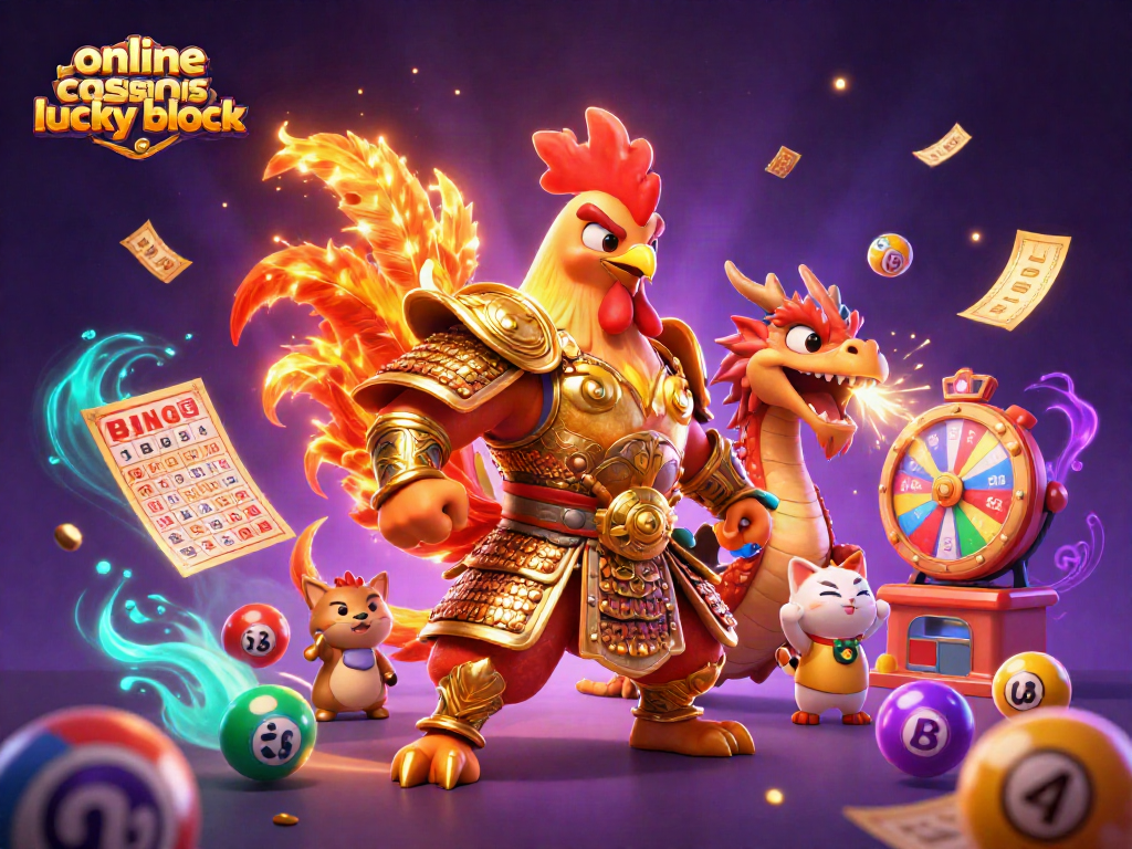 Spin the reels at online casinos like lucky block featuring exciting games and vibrant action elements.