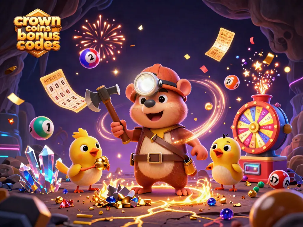 Join the adventure with crown coins bonus codes while collecting treasures and participating in casino games!