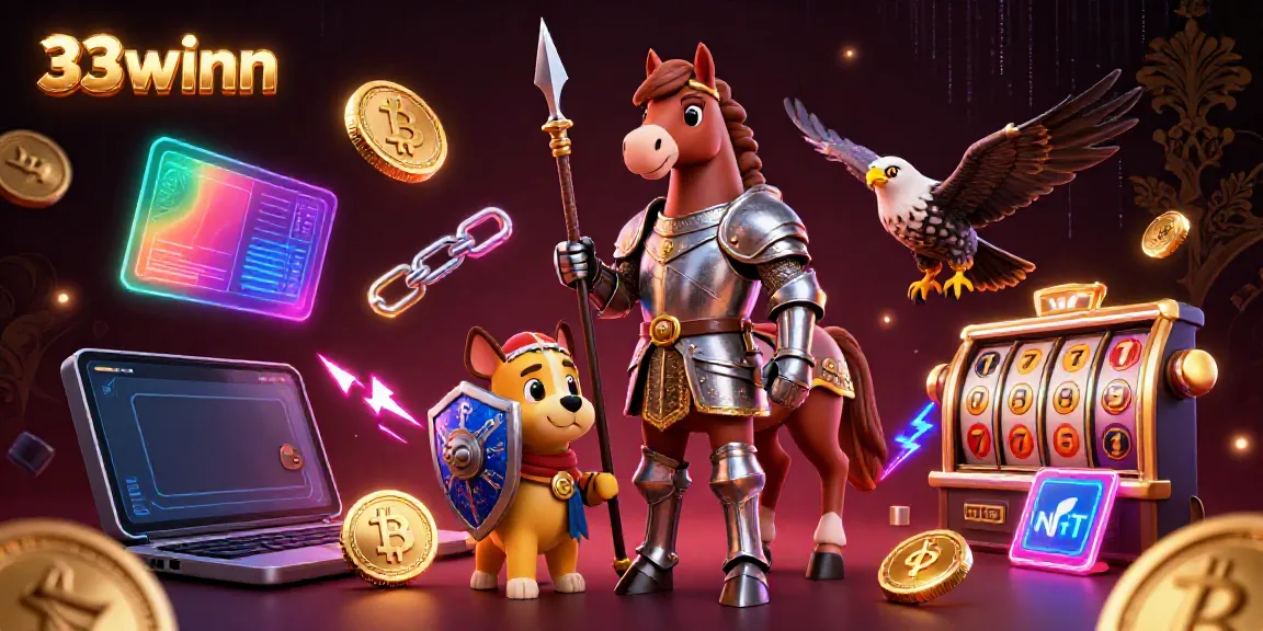 Engage with thrilling slot action at 33winn featuring knights, coins, and exciting bonuses.
