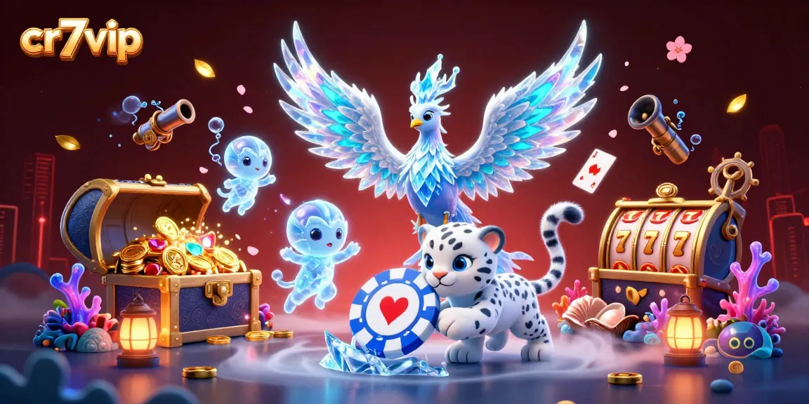 Menggandakan pengalaman bermain di cr7vip dengan ilustrasi kasino 3D yang menakjubkan.