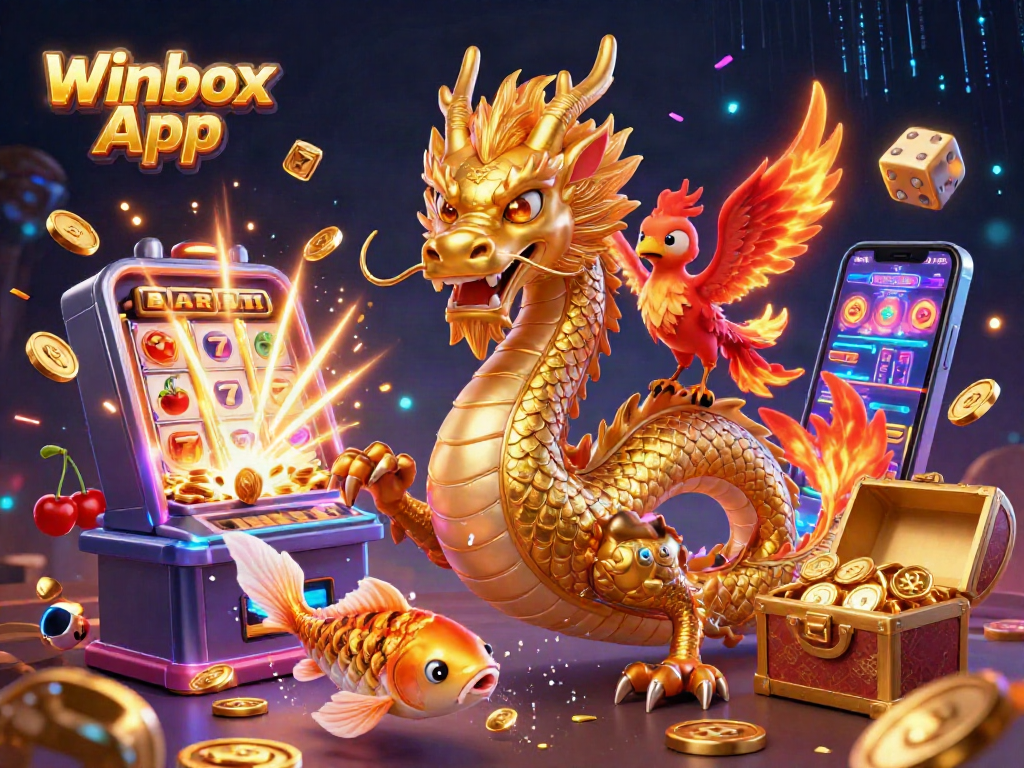 Winbox App unleashes thrilling gaming experiences with rich visuals and exciting casino elements.