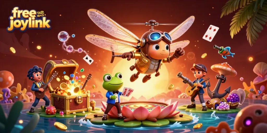 Engage in thrilling casino action with free credit no deposit joylink and vibrant characters in a dynamic game setting.