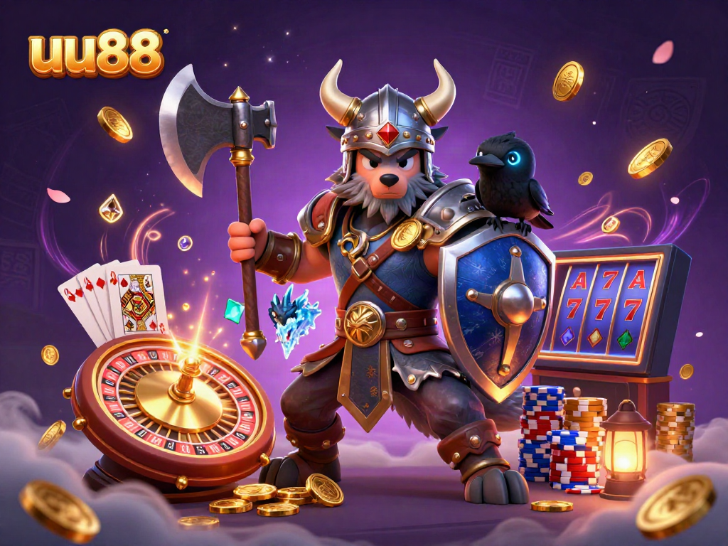 Engage in thrilling action at uu88 with dynamic slots, treasure, and animated characters.